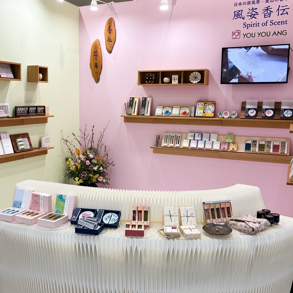 ギフトショー展示会の悠々庵ブース