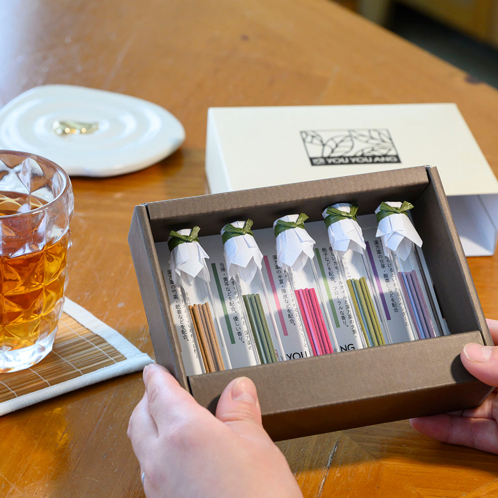 ビンのお香ギフトセットシリーズ