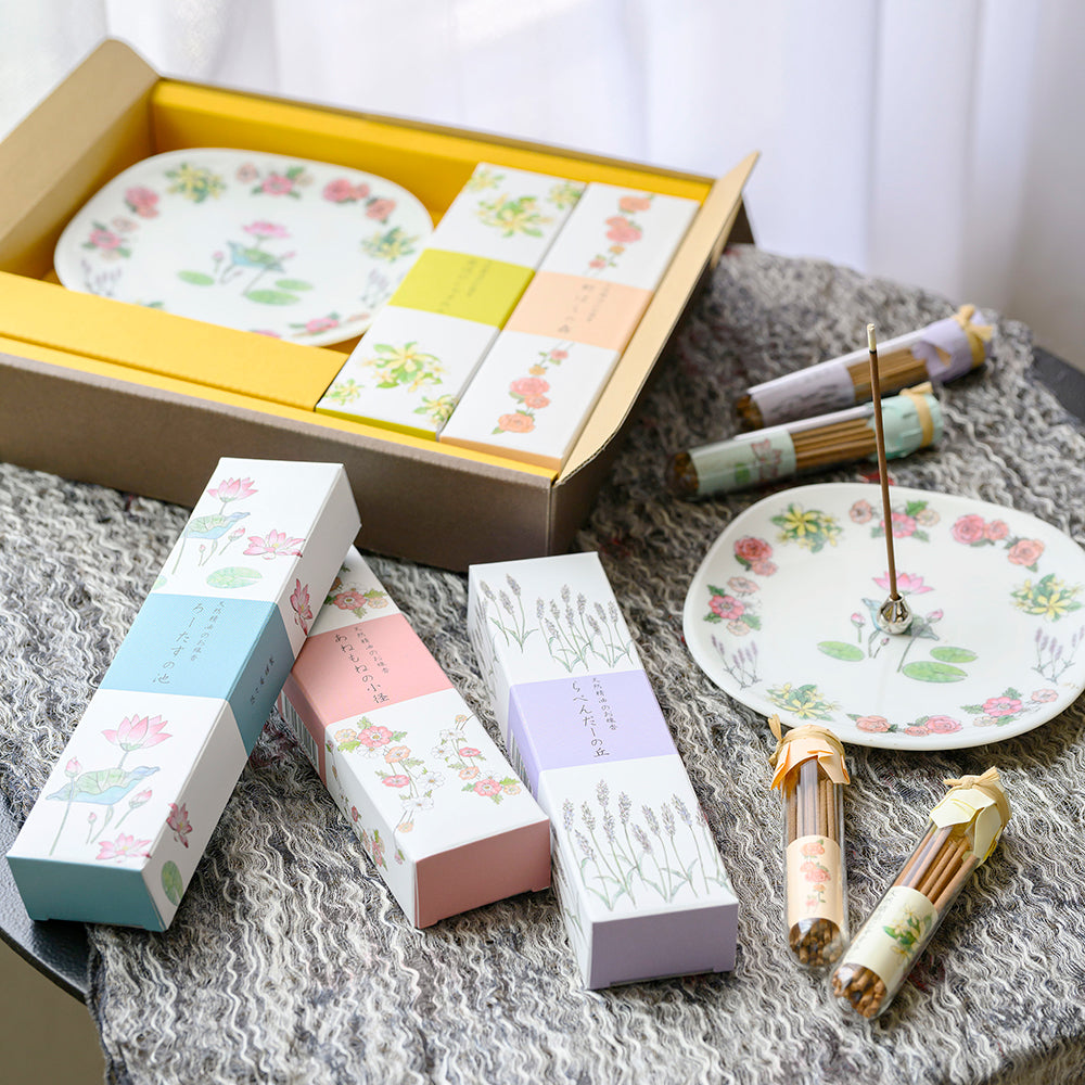 天然精油のお線香シリーズ