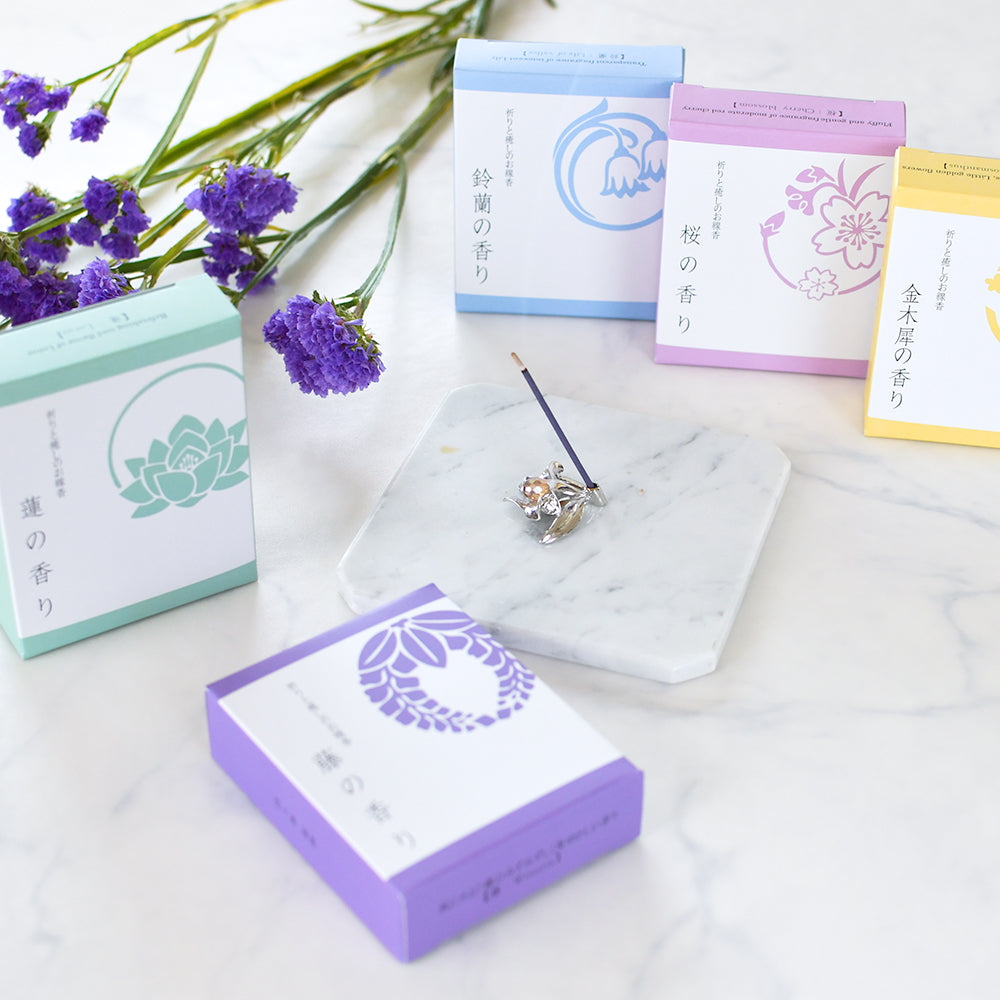 祈りと癒しのお線香ショートサイズ(使用シーン)