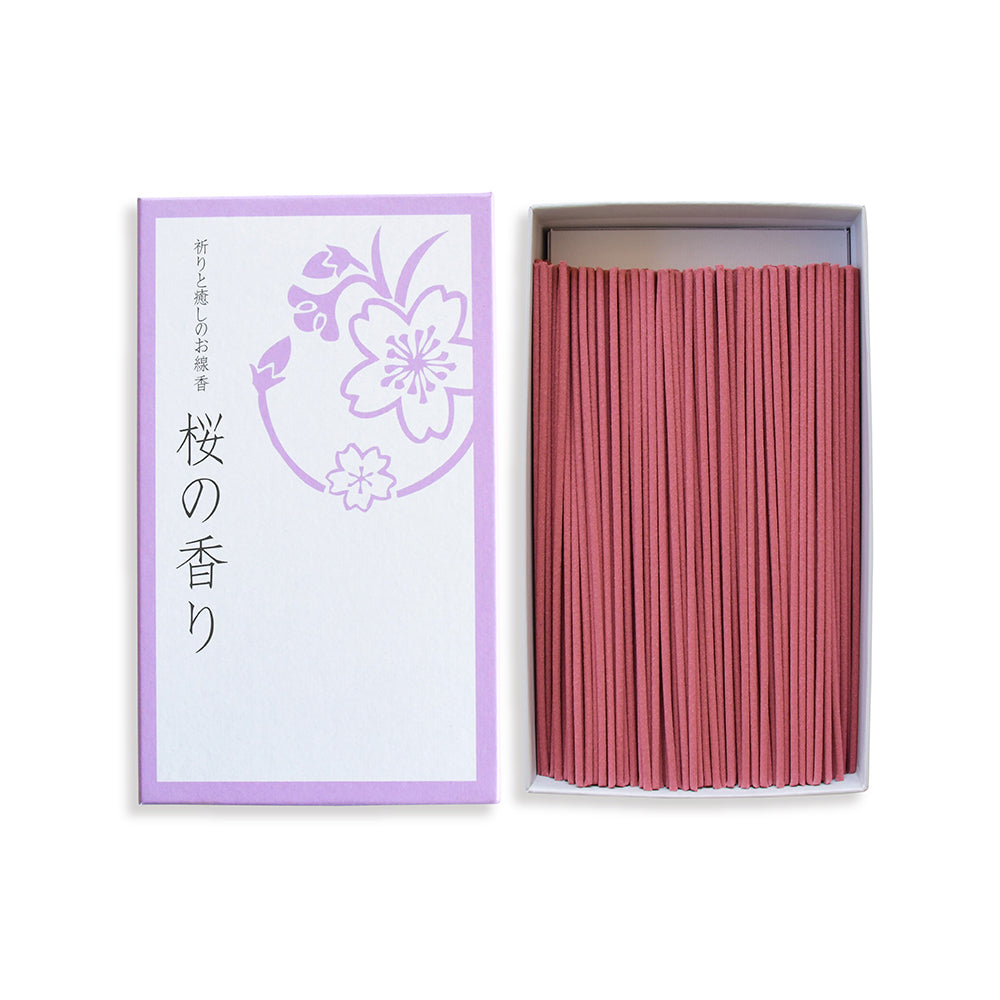 祈りと癒しのお線香（大バラ箱）桜の香り