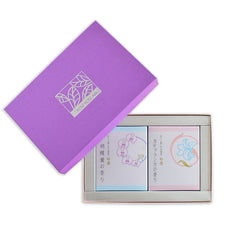 ショートサイズお線香のご進物　胡蝶蘭とカサブランカ