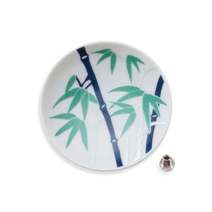 風姿香伝　香皿　竹(正面)