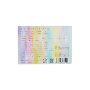 香りの調べ　ティーリーフインセンス(裏面)