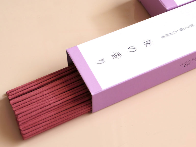 Incense for Healing / 3 Types in Gift Box (Cherry, Osmanthus, Lotus)