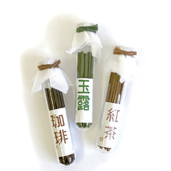 朝のお線香（ビン）