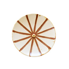 サークル香皿 -もみ釉-【吉野瞬×YOUYOUANG】（正面）